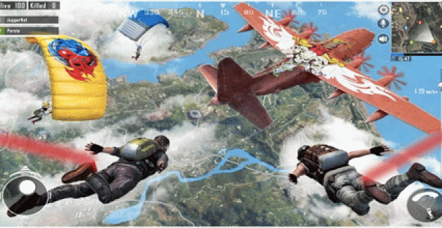 跳伞射击手游大全
