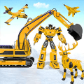 机器人挖掘机变身