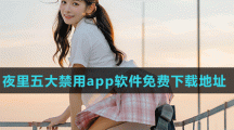 夜里十大禁用app软件免费下载地址