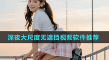 深夜大尺度无遮挡视频软件推荐