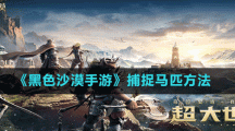 《黑色沙漠手游》捕捉马匹方法