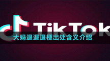 大妈退退退梗出处含义介绍