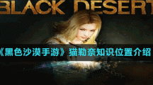 《黑色沙漠手游》艾里亚钓客知识位置介绍