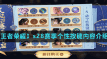 《王者荣耀》s28赛季个性按键内容介绍