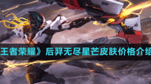 《王者荣耀》后羿无尽星芒皮肤价格介绍