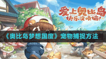 《奥比岛梦想国度》宠物捕捉方法