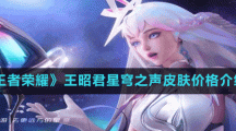 《王者荣耀》王昭君星穹之声皮肤价格介绍