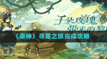 《原神》寻星之旅完成攻略