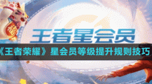 《王者荣耀》星会员等级提升规则技巧