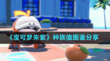 《宝可梦朱紫》种族值图鉴分享