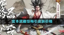 《王者荣耀》宫本武藏惊梅引皮肤价格