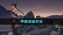 《鸣潮》声骸回退方法