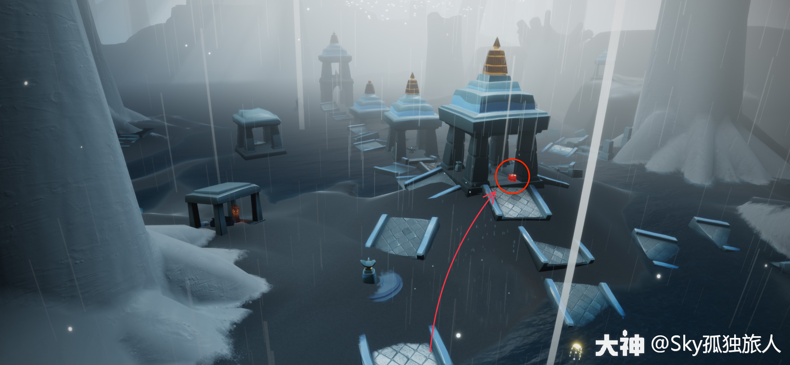 《光遇》2022年1月6日大蜡烛位置分布分享