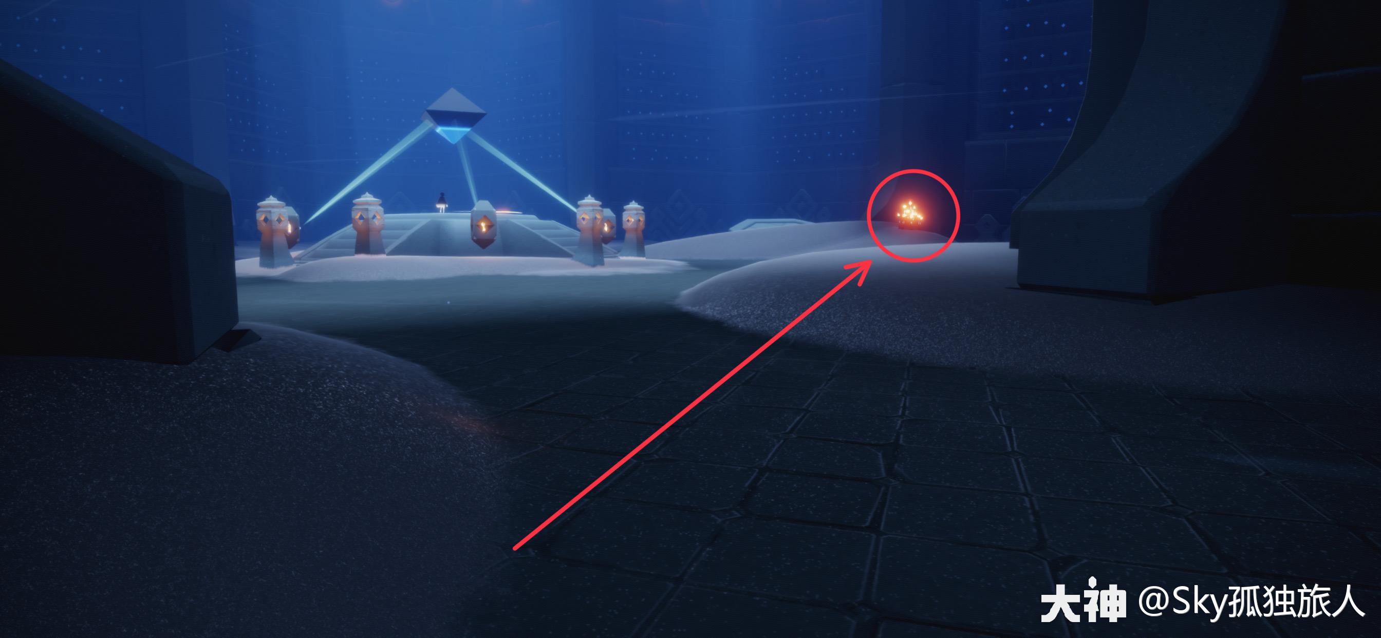 《光遇》2022年1月12日大蜡烛位置分布分享