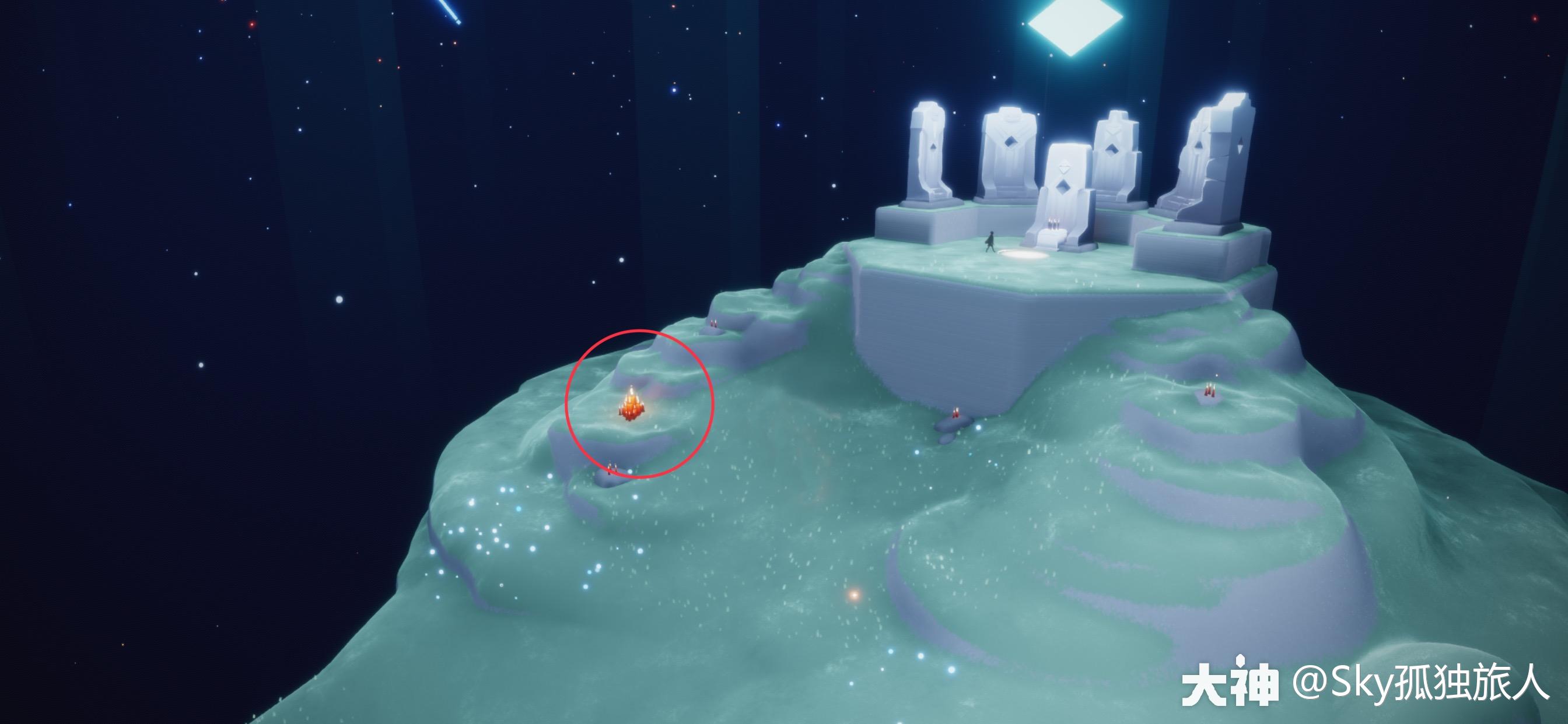 《光遇》2022年1月12日大蜡烛位置分布分享