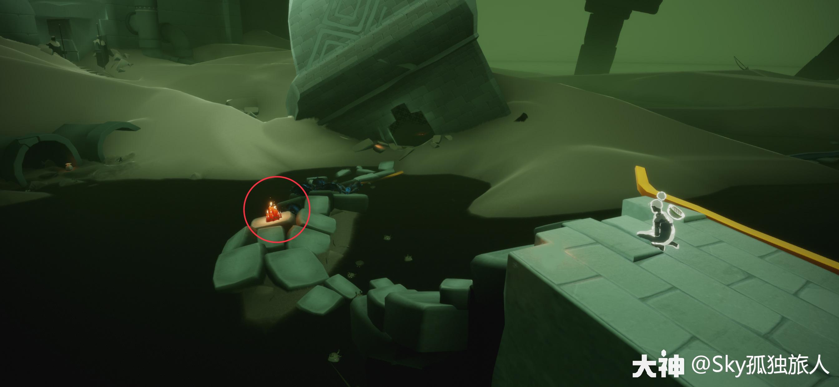 《光遇》2022年1月15日大蜡烛位置分布分享