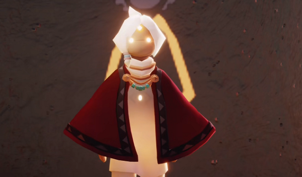 《光遇》黑边红绒斗篷获取方法