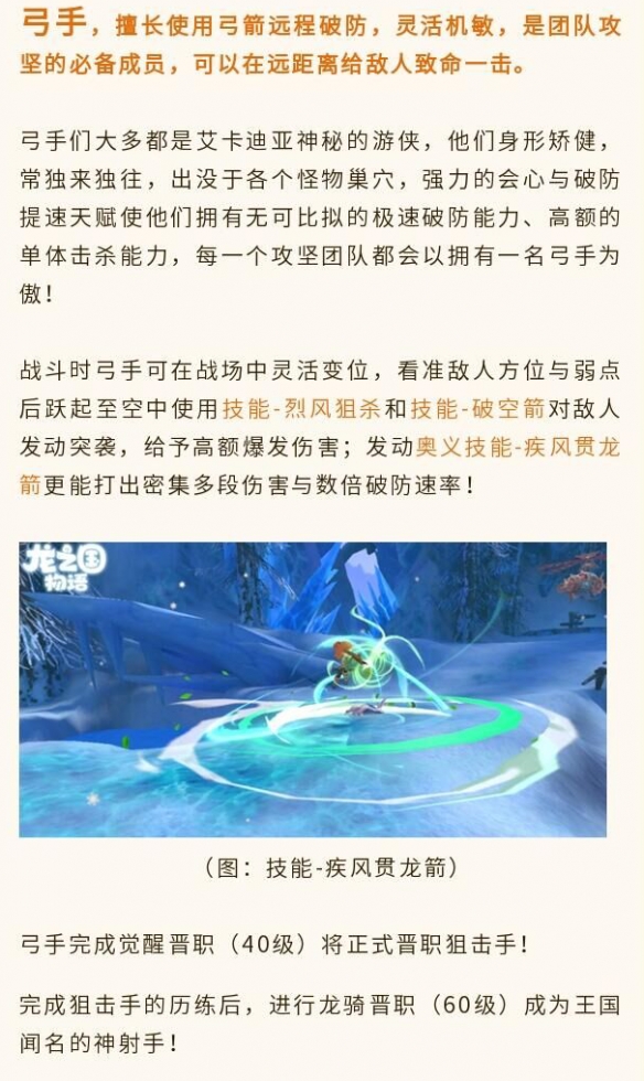 《龙之国物语》全职业介绍