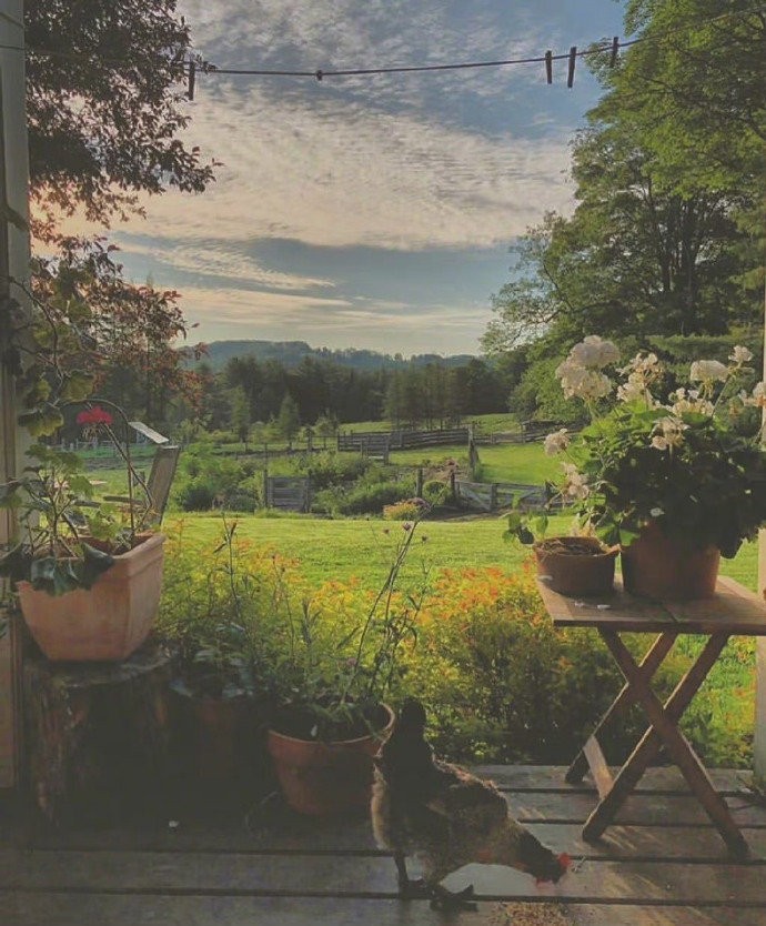 微信状态农场背景高清无水印图片分享