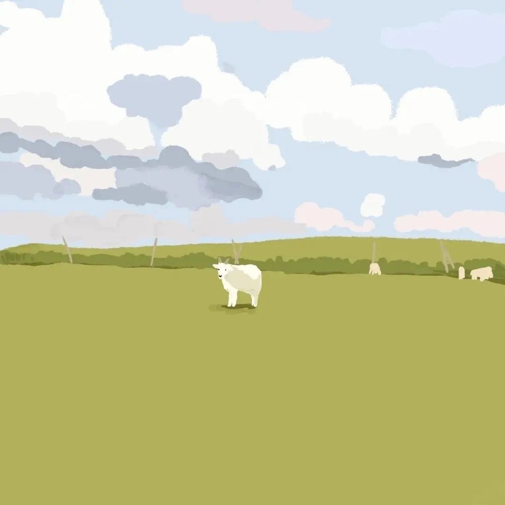 微信状态农场背景高清无水印图片分享