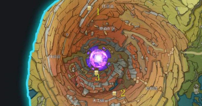 《原神》层岩巨渊华丽宝箱位置分享