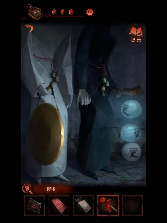 《纸嫁衣4红丝缠》第二章敲锣解谜方法