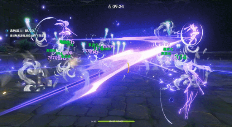 《原神》冒险家试炼雷光缭乱大作战通关方法