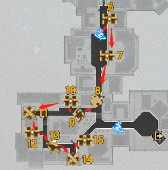 《崩坏星穹铁道》残响回廊地图宝箱位置