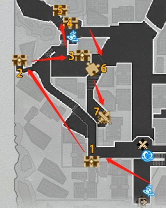 《崩坏星穹铁道》铆钉镇宝箱位置