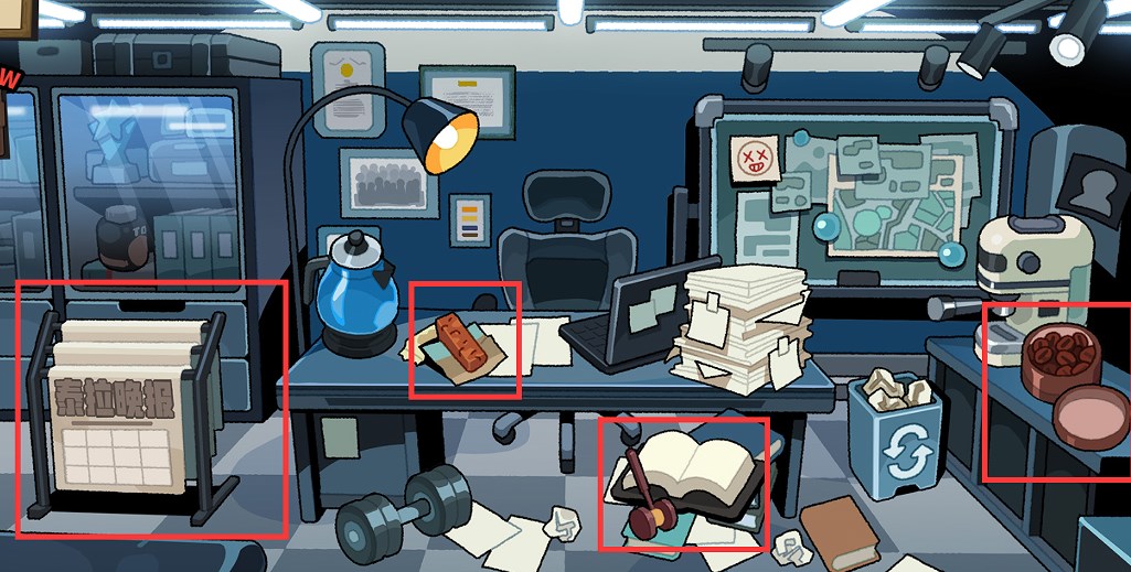 《明日方舟》怪盗的密室答案大全