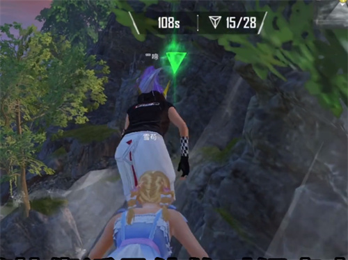 《和平精英》绿洲世界飞星瀑布挑战攻略