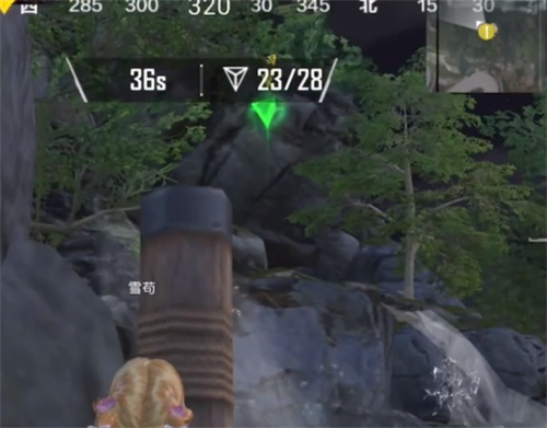 《和平精英》绿洲世界飞星瀑布挑战攻略