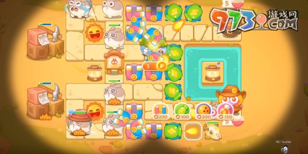 保卫萝卜4波仔很忙第四十三关攻略