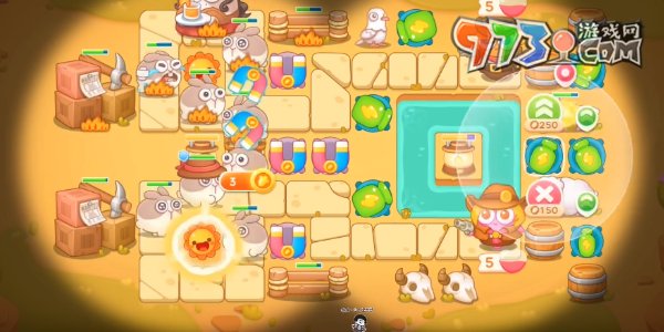 保卫萝卜4波仔很忙第四十三关攻略