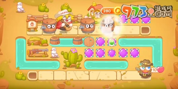 《保卫萝卜4》波仔很忙第五十关攻略