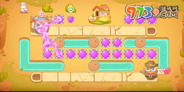 《保卫萝卜4》波仔很忙第五十关攻略