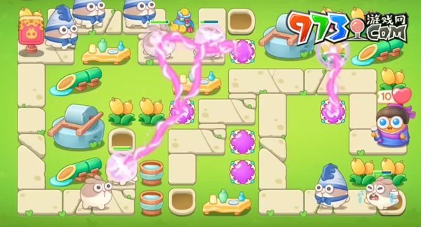 《保卫萝卜4》七夕鹊桥会第三关攻略