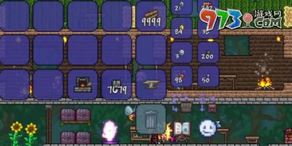 《泰拉瑞亚》国服床制作方法