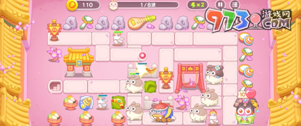 《保卫萝卜4秋妃传》第八十七关通关攻略