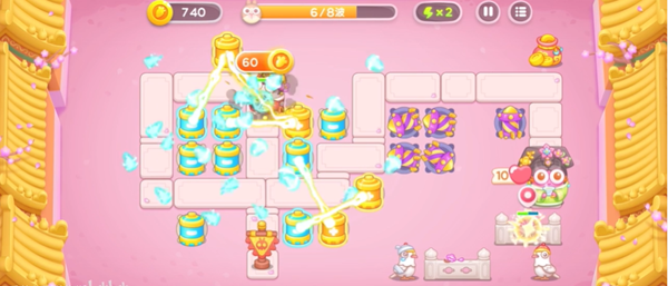 《保卫萝卜4秋妃传》第八十八关通关攻略