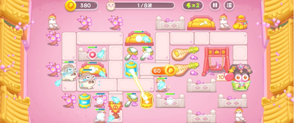 《保卫萝卜4秋妃传》第八十八关通关攻略