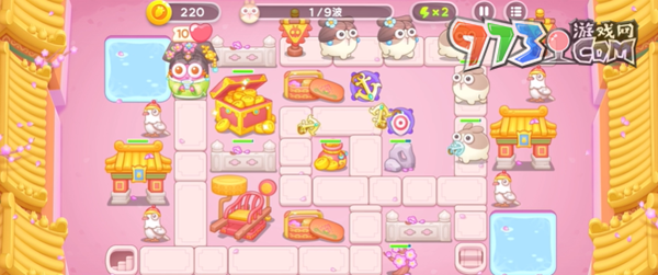 《保卫萝卜4秋妃传》第九十关通关攻略