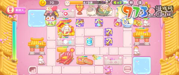 《保卫萝卜4秋妃传》第九十关通关攻略