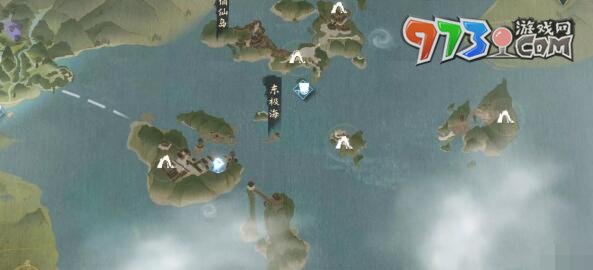 《逆水寒手游》谪仙岛海域情报图获取方法