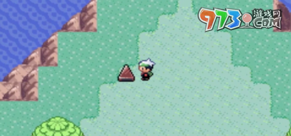 《口袋妖怪漆黑的魅影》诞生之岛三角推法