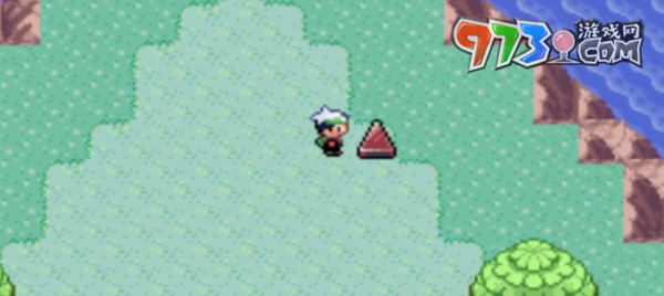 《口袋妖怪漆黑的魅影》诞生之岛三角推法