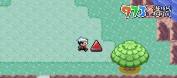 《口袋妖怪漆黑的魅影》诞生之岛三角推法