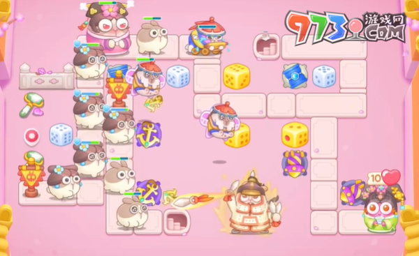 《保卫萝卜4秋妃传》第113关通关攻略