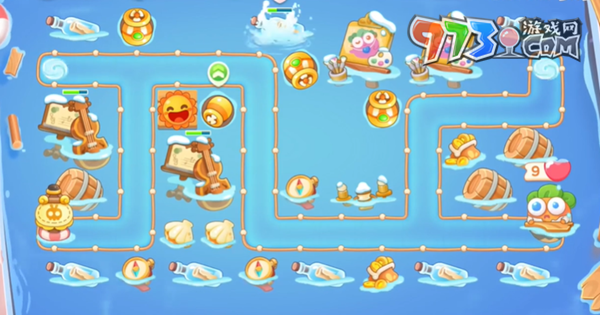 《保卫萝卜4》暖暖汤泉第二关攻略