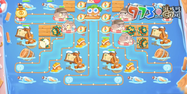 《保卫萝卜4》暖暖汤泉第三关攻略